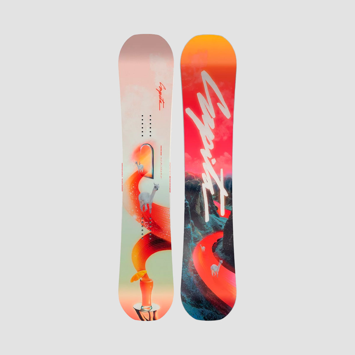 CAPiTA Space Metal Fantasy True Twin Reverse Camber 2024 Snowboard 143cm - Womens