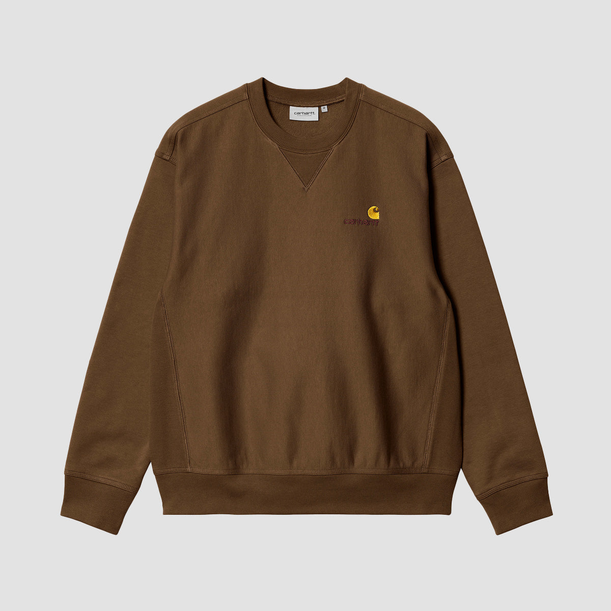 Carhartt WIP American Script Crew Sweat Lumber