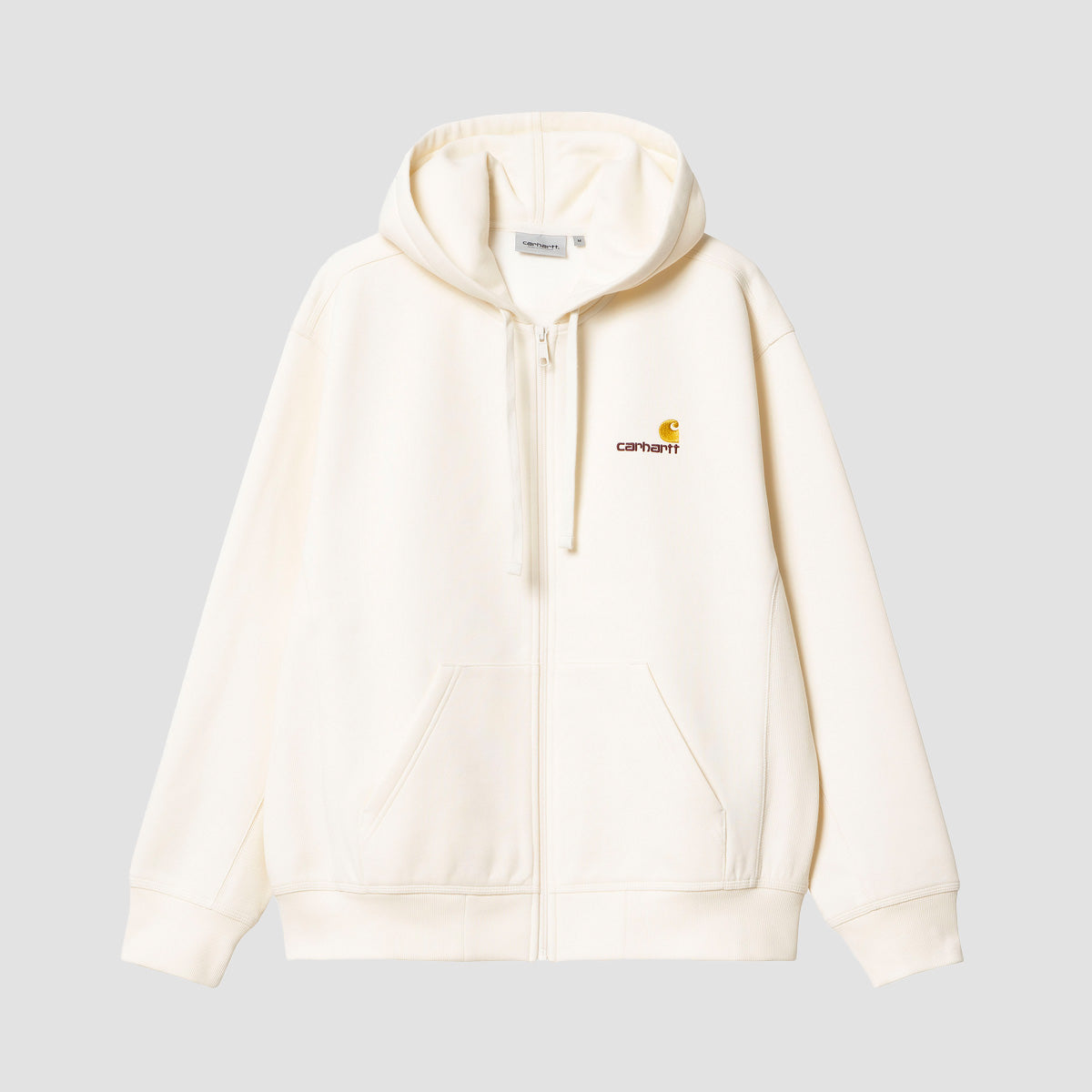 Carhartt WIP American Script Zip Hoodie Wax