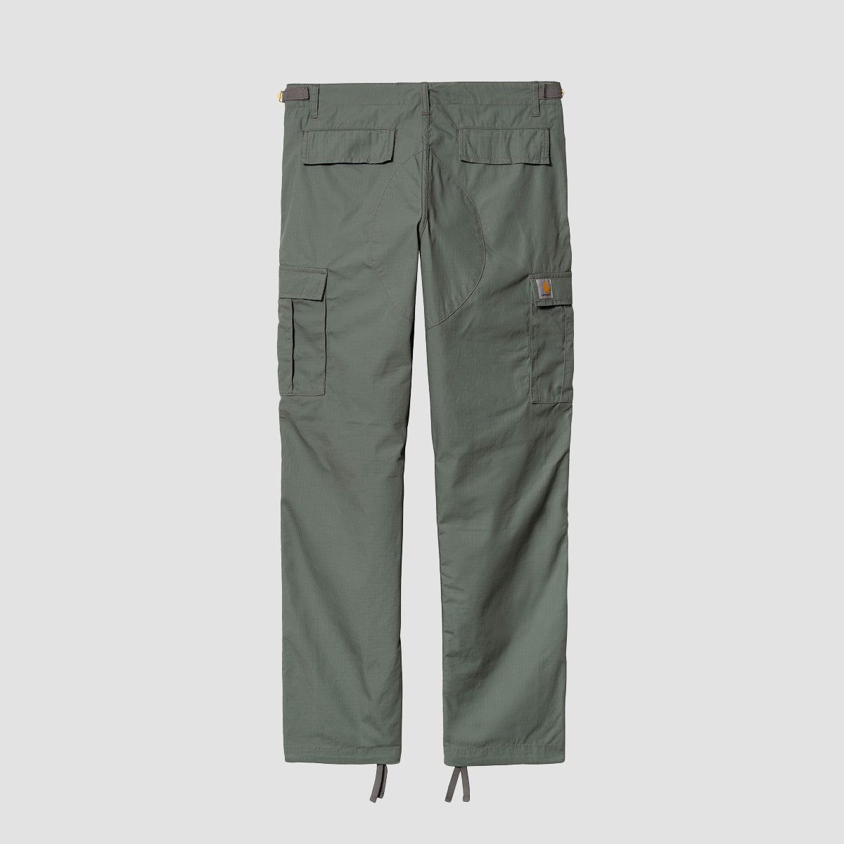 Carhartt WIP Aviation Cargo Pants Smoke Green Rinsed