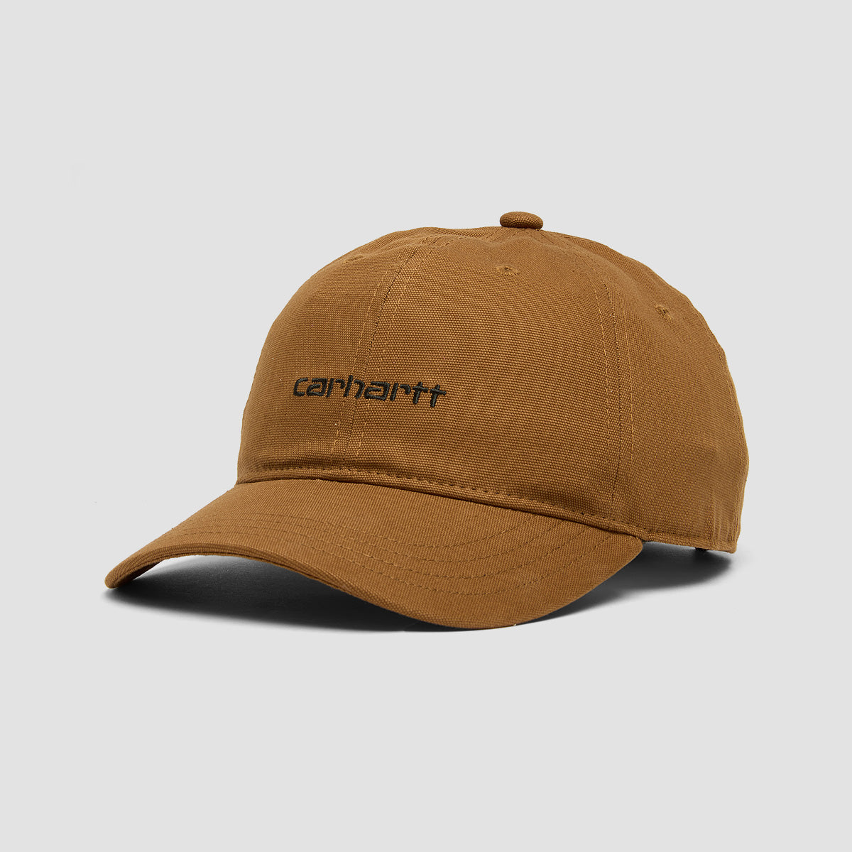 Carhartt WIP Canvas Script Cap WIP H Brown/Black
