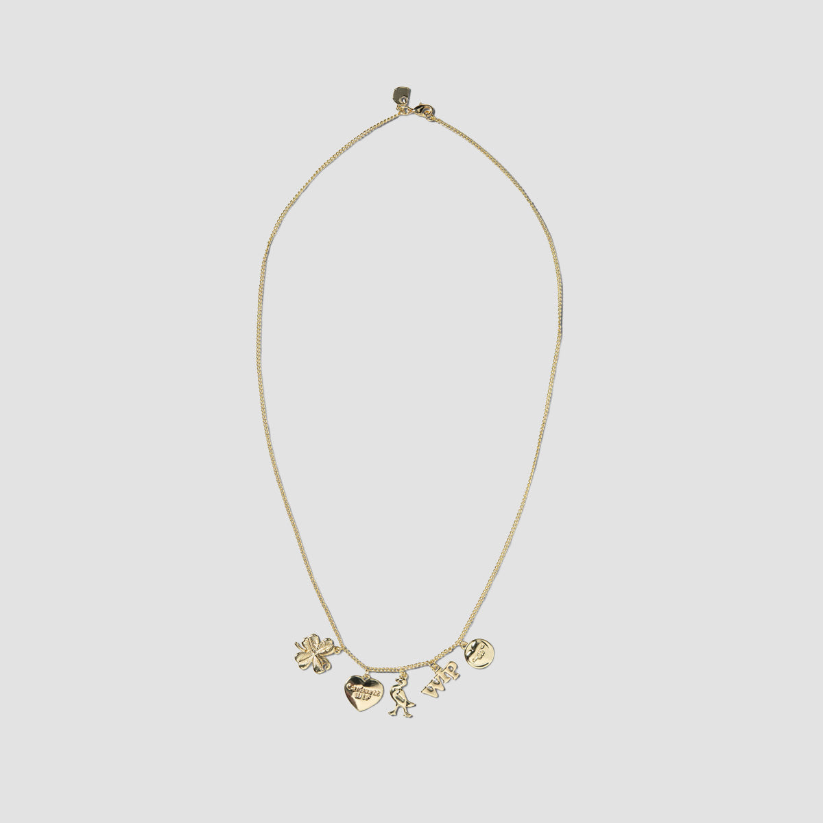 Carhartt WIP Charms Brass Necklace Gold