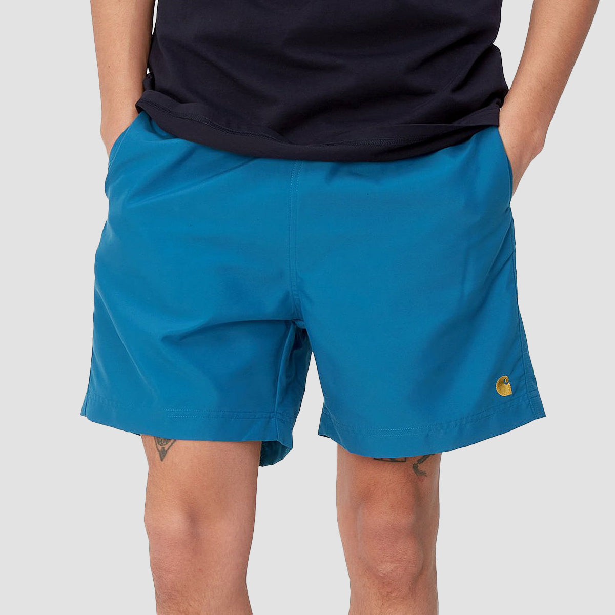 Carhartt WIP Chase Swim Trunks Acapulco/Gold
