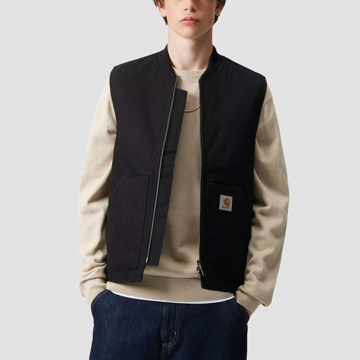 Carhartt WIP Classic Vest Jacket Black Rigid