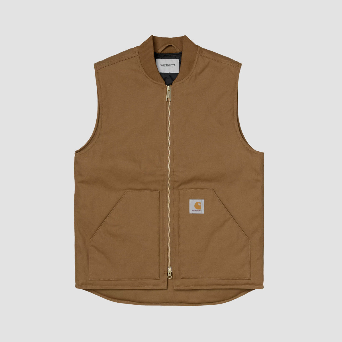 Carhartt WIP Classic Vest Jacket Hamilton Brown Rigid