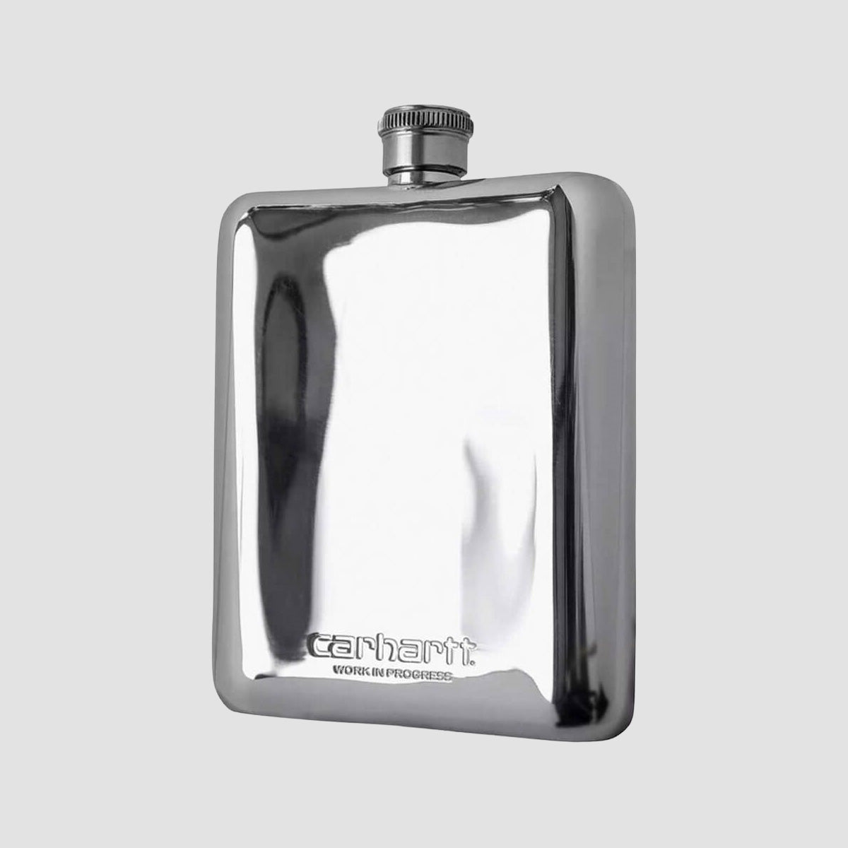 Carhartt WIP Clover Stainless Steel Flask Silver
