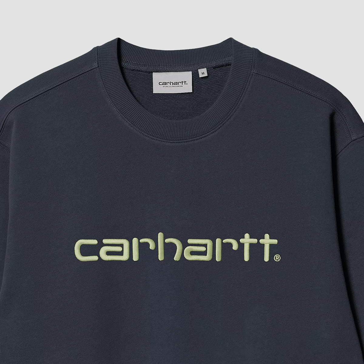Carhartt WIP Crew Sweatshirt Deep Night/Gentle Green