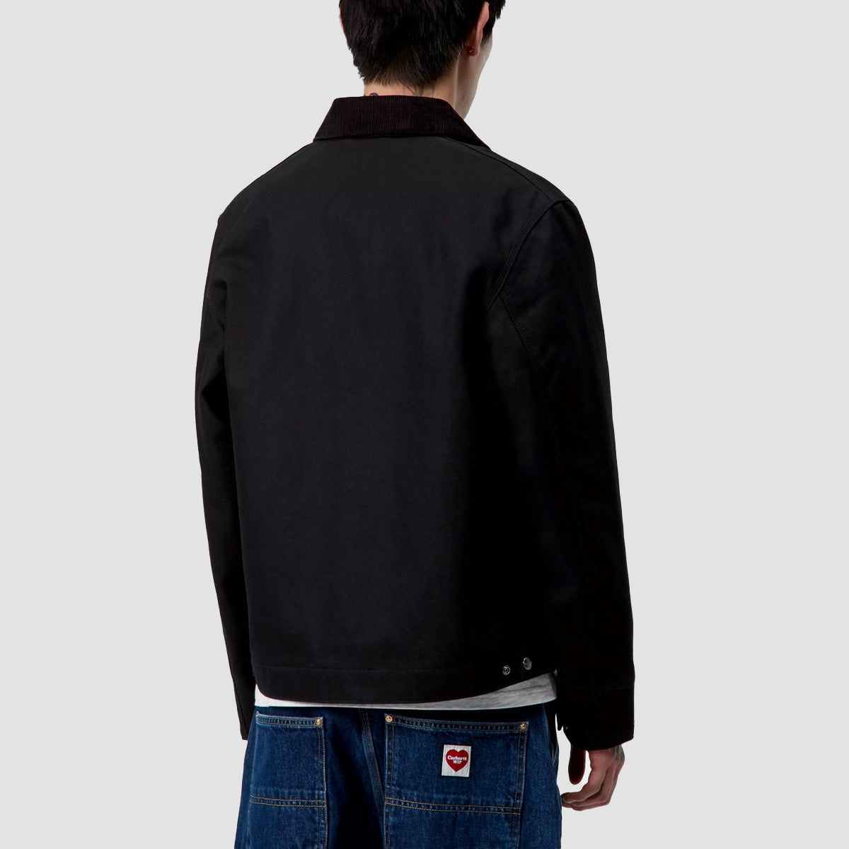 Carhartt WIP Detroit (Winter) Jacket Black/Black Rigid