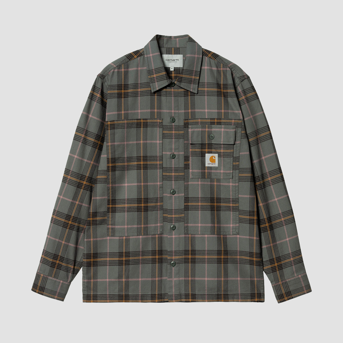 Carhartt WIP Hadley Check Longsleeve Shirt Jura