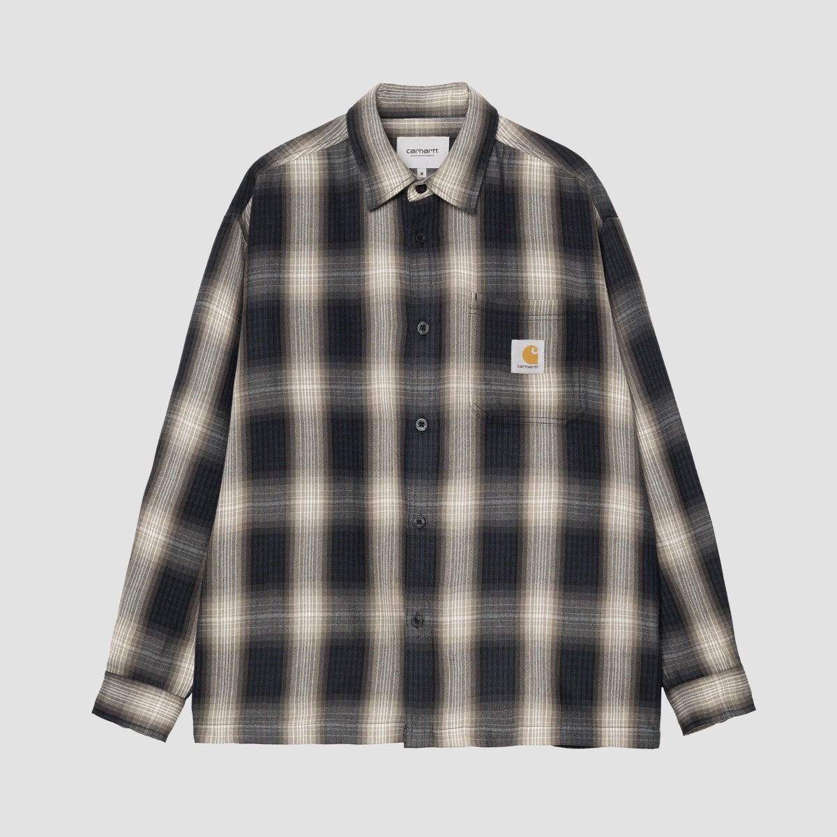 Carhartt WIP Harlin Check Longsleeve Shirt Jupiter