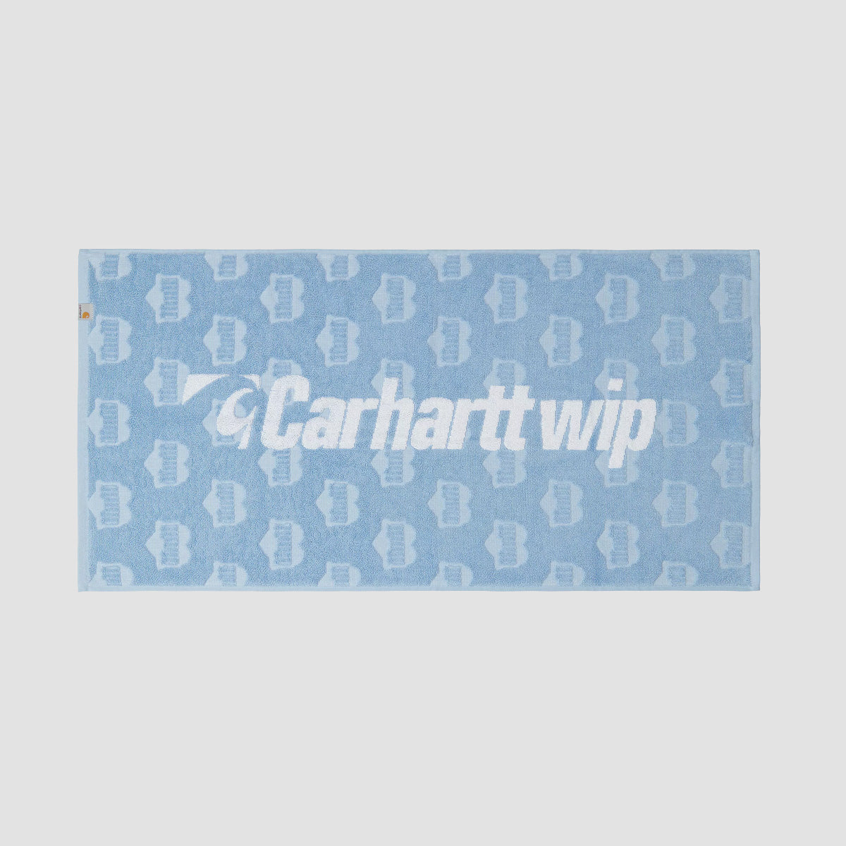 Carhartt WIP Heart Train Sports Towel Bluebird/White