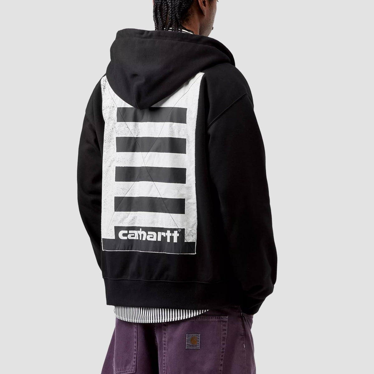 Carhartt WIP Hooded Archive Lines Jacket Black