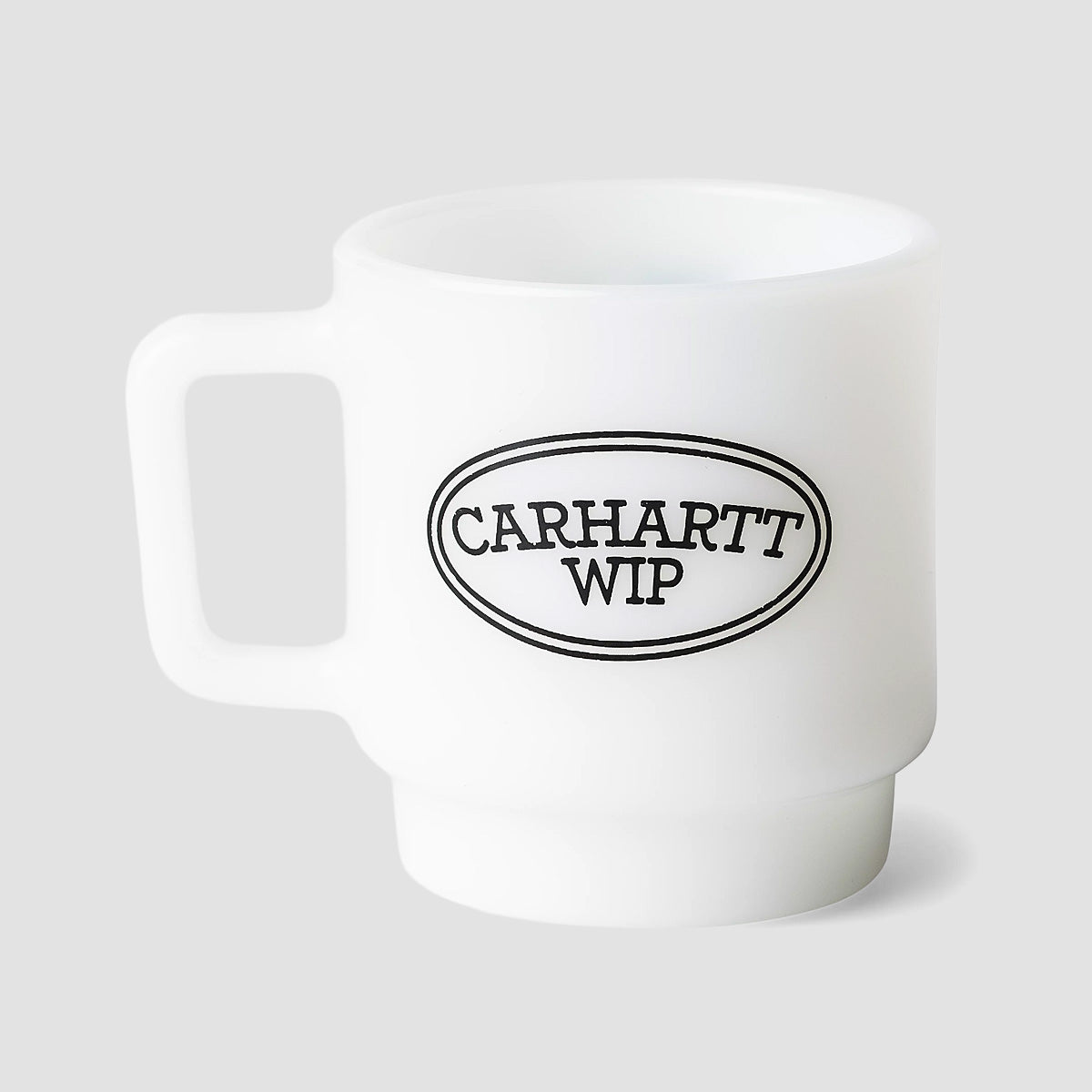 Carhartt WIP Hugging Cats Glass Mug White