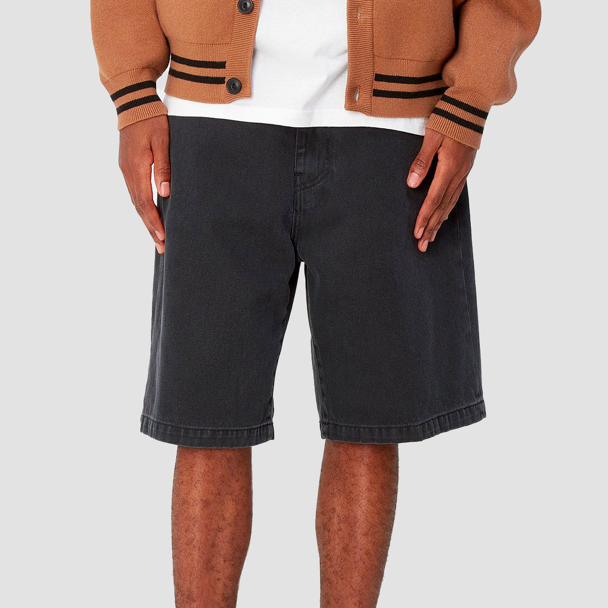 Carhartt WIP Landon Shorts Black Stone Washed