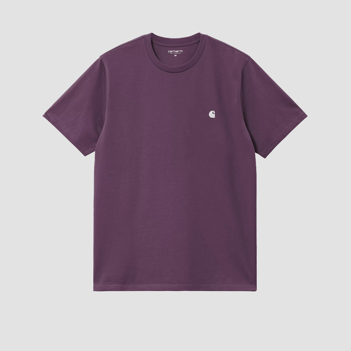 Carhartt WIP Madison T-Shirt Huckleberry/White