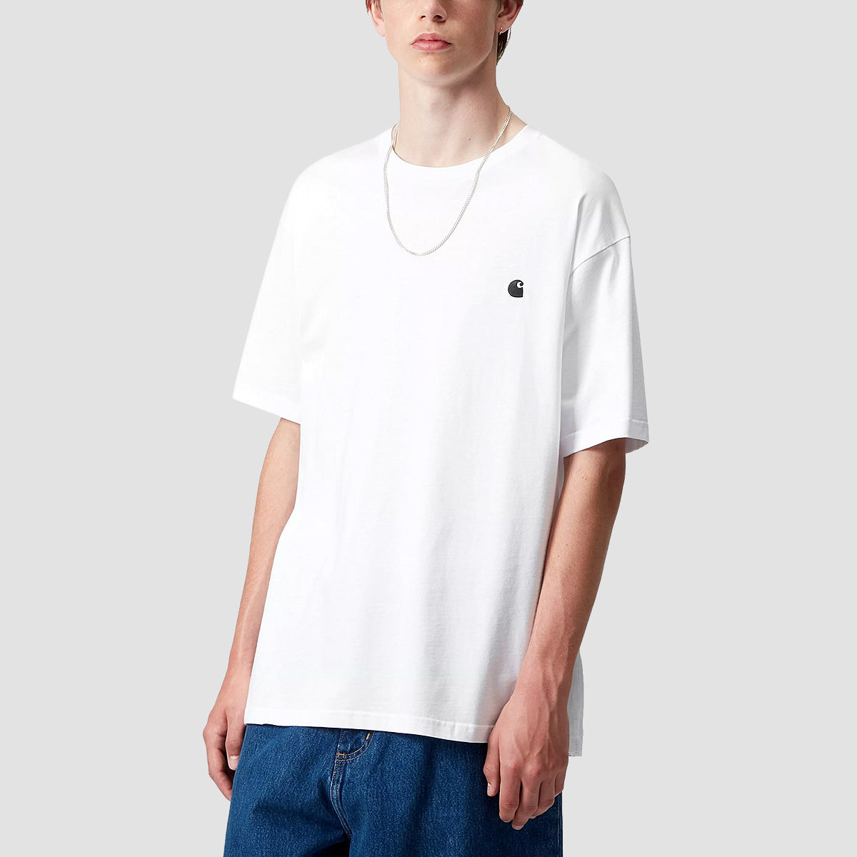 Carhartt WIP Madison T-Shirt White/Black