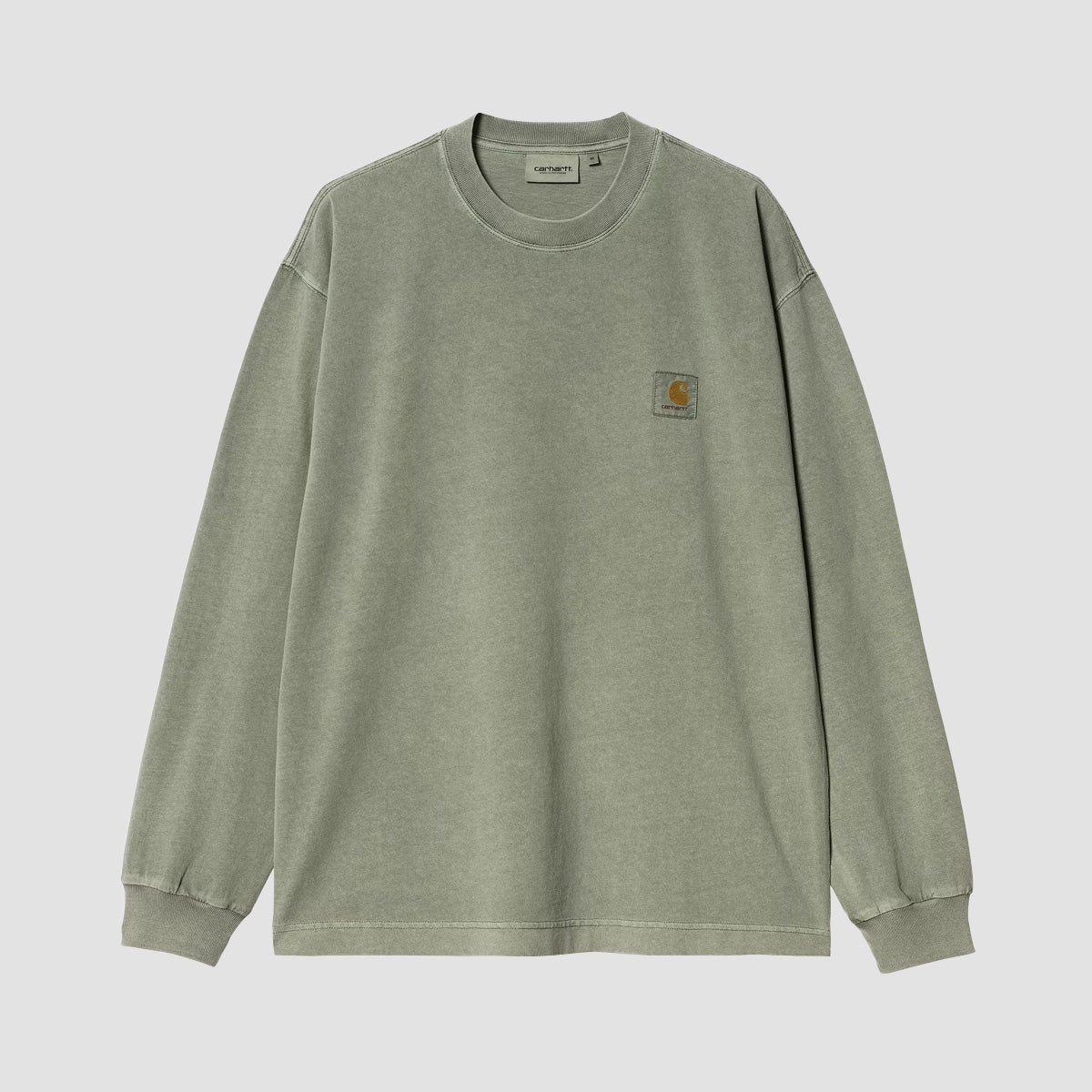Carhartt WIP Nelson Longsleeve T-Shirt Park Garment Dyed