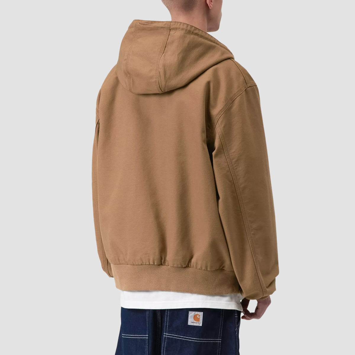 Carhartt WIP OG Active Jacket Hamilton Brown Rinsed Canvas