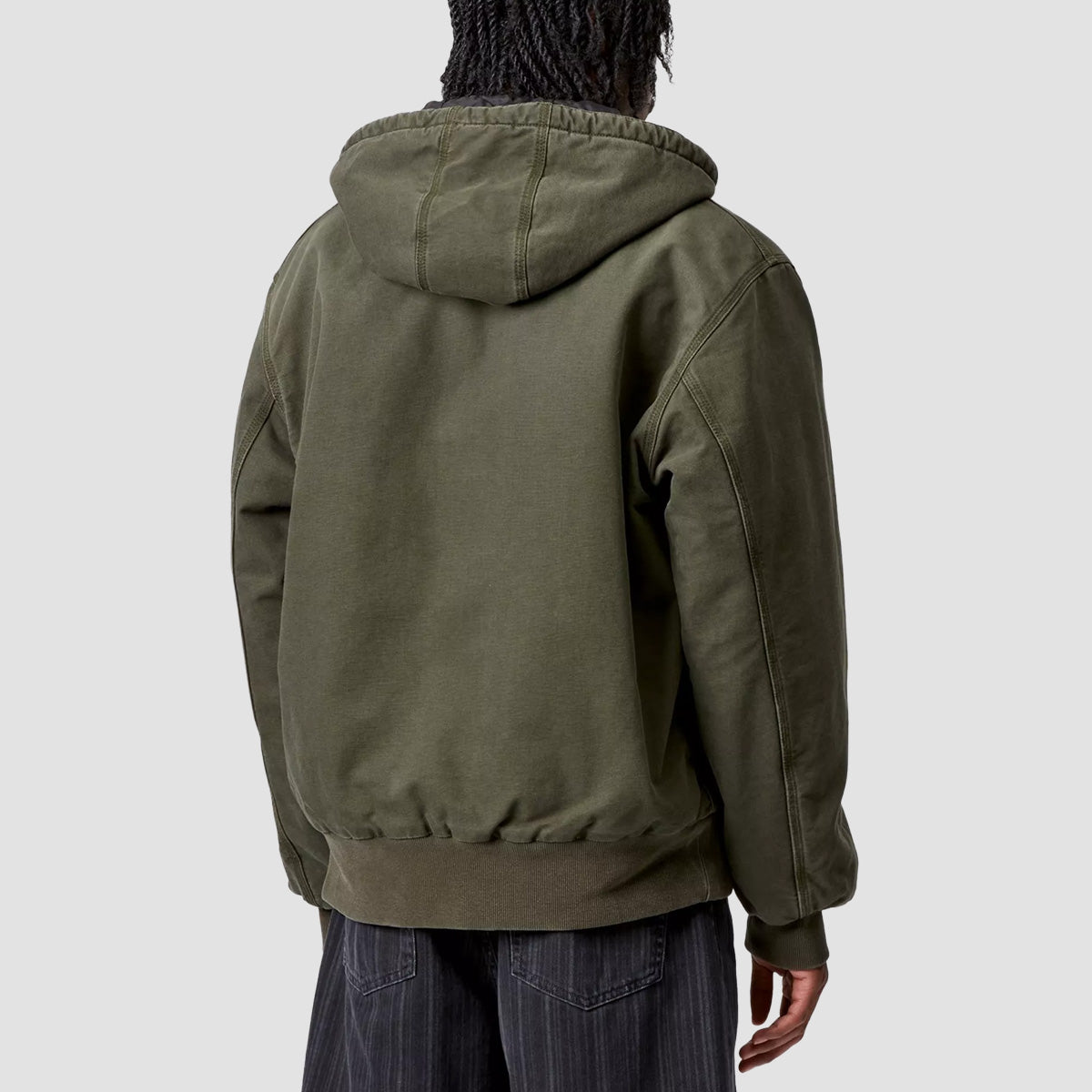 Carhartt WIP OG Active Jacket Olive Stone Canvas