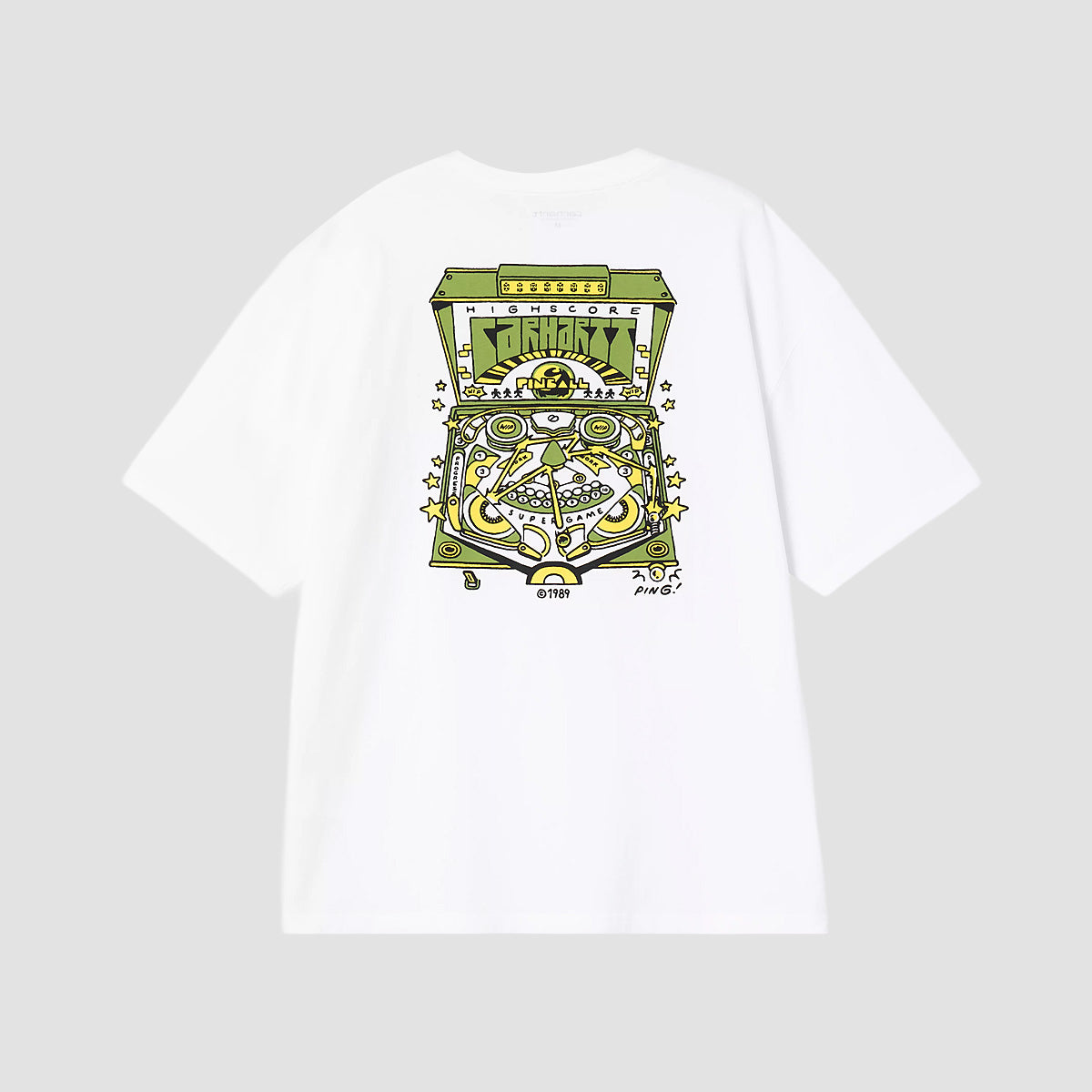 Carhartt WIP Pinball T-Shirt White