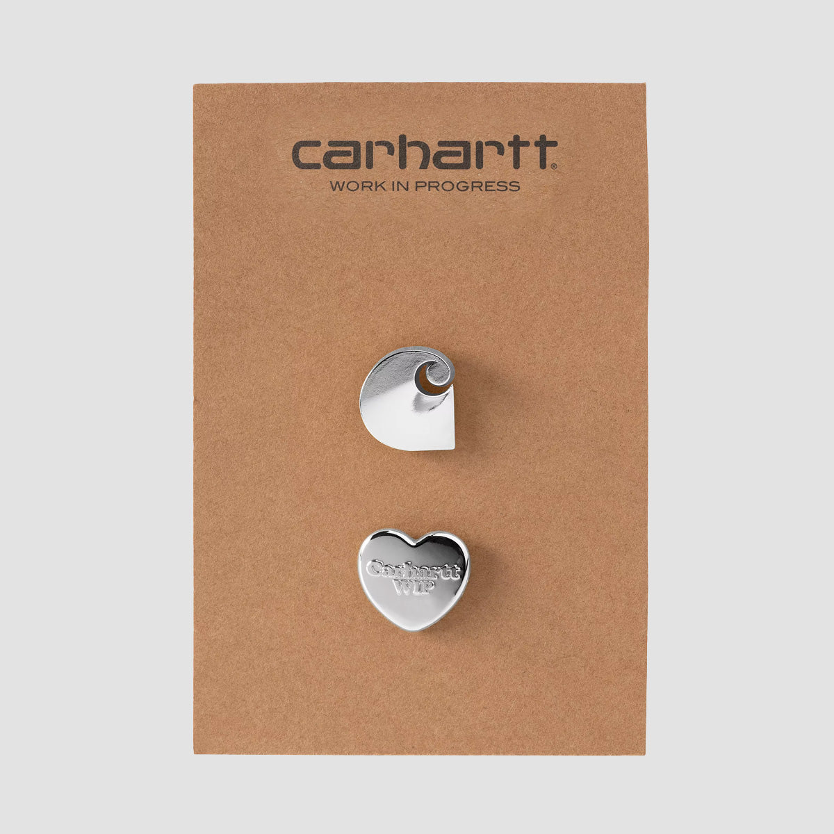 Carhartt WIP Pins Set Silver