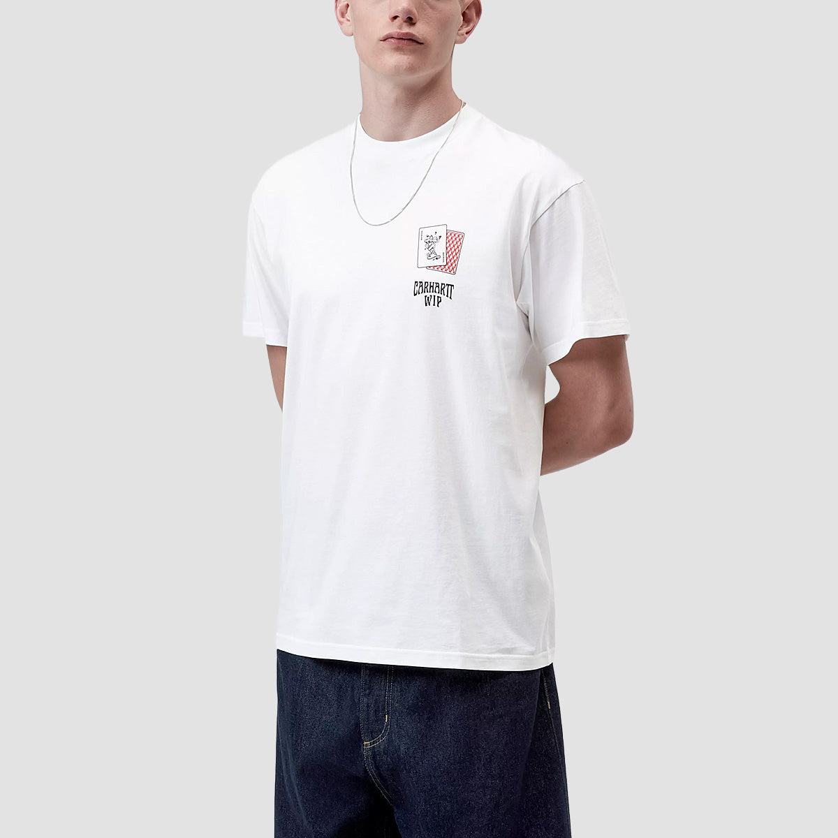 Carhartt WIP Playing Cards T-Shirt White