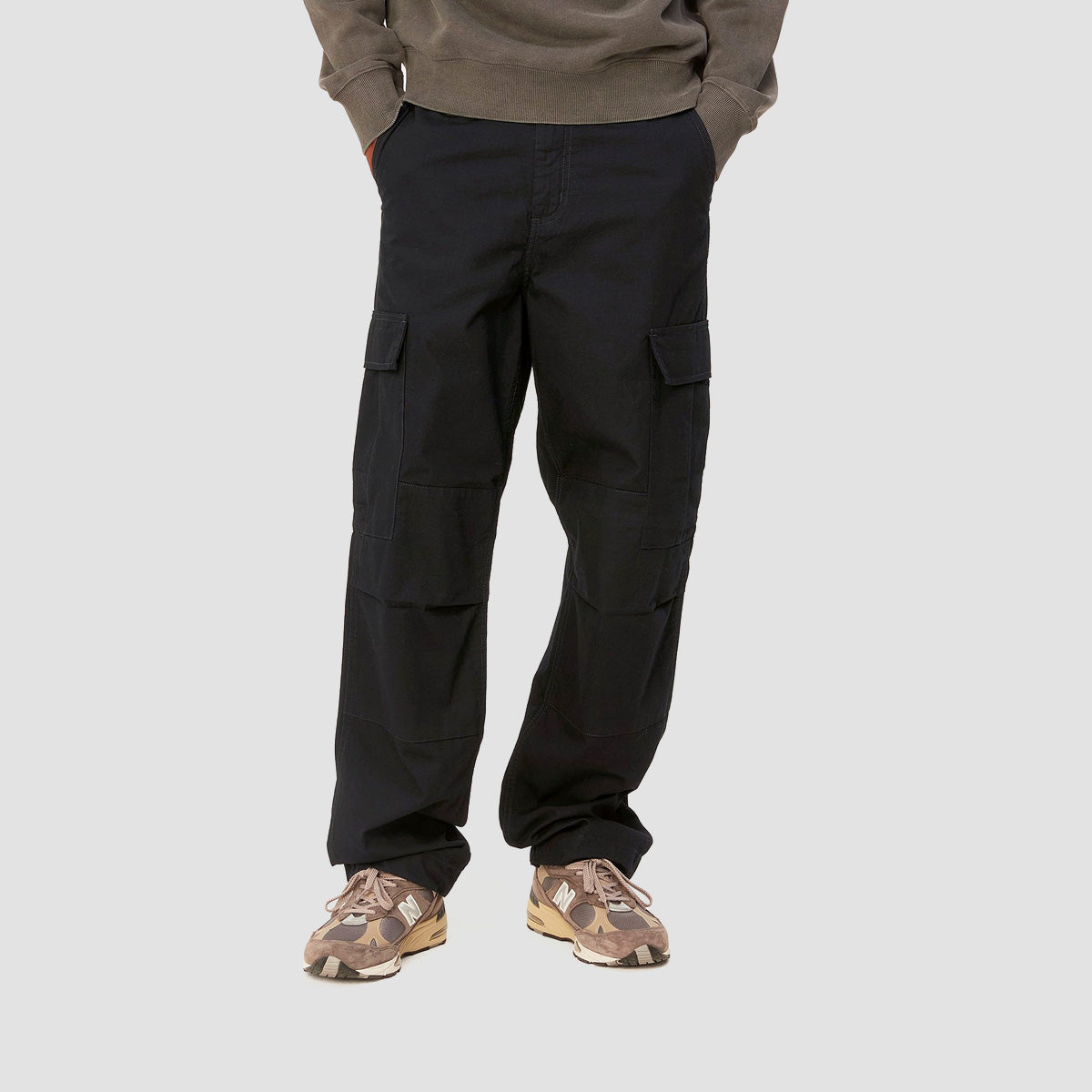 Carhartt WIP Regular Cargo Pants Black Rinsed