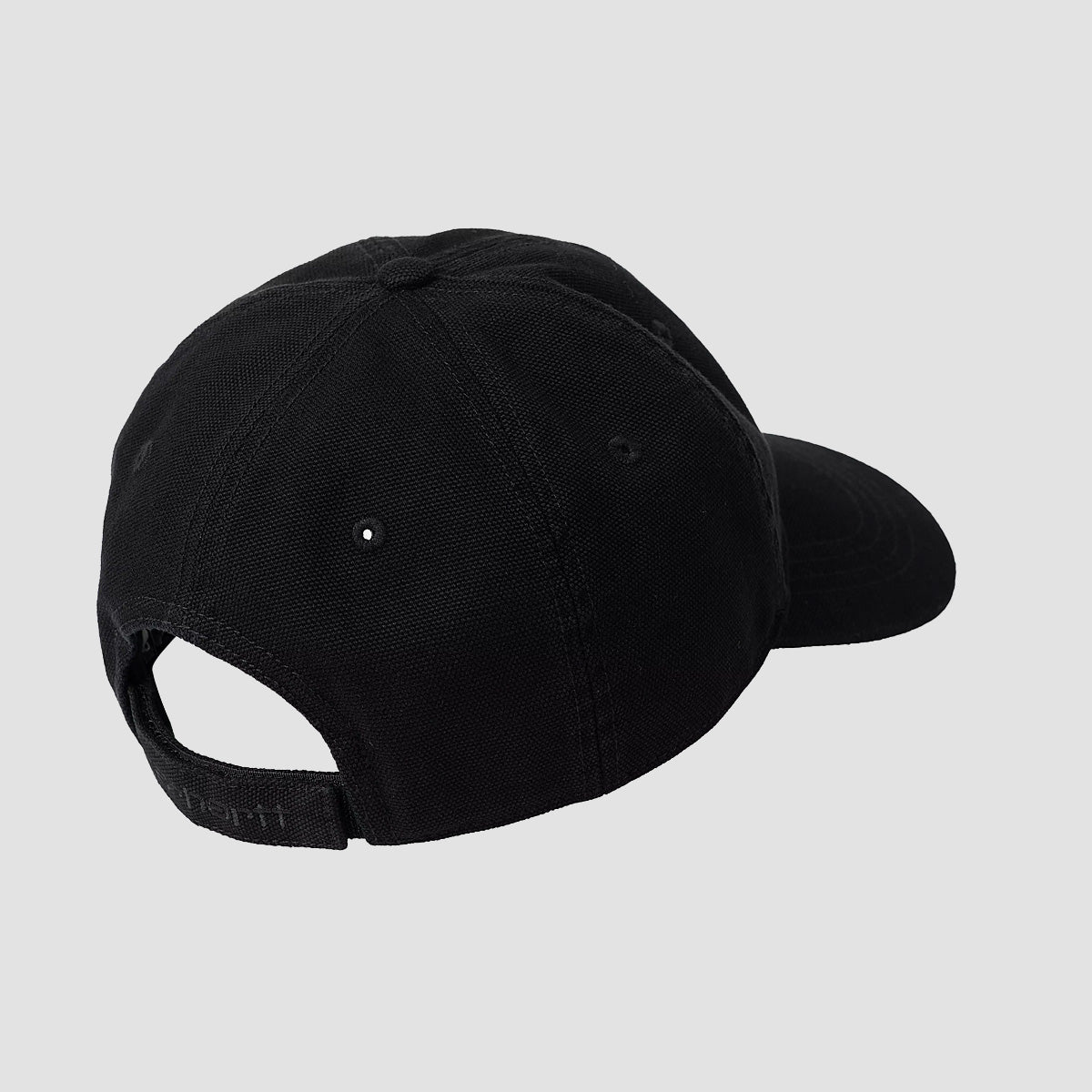 Carhartt WIP Selby Canvas Cap Black Stone Washed