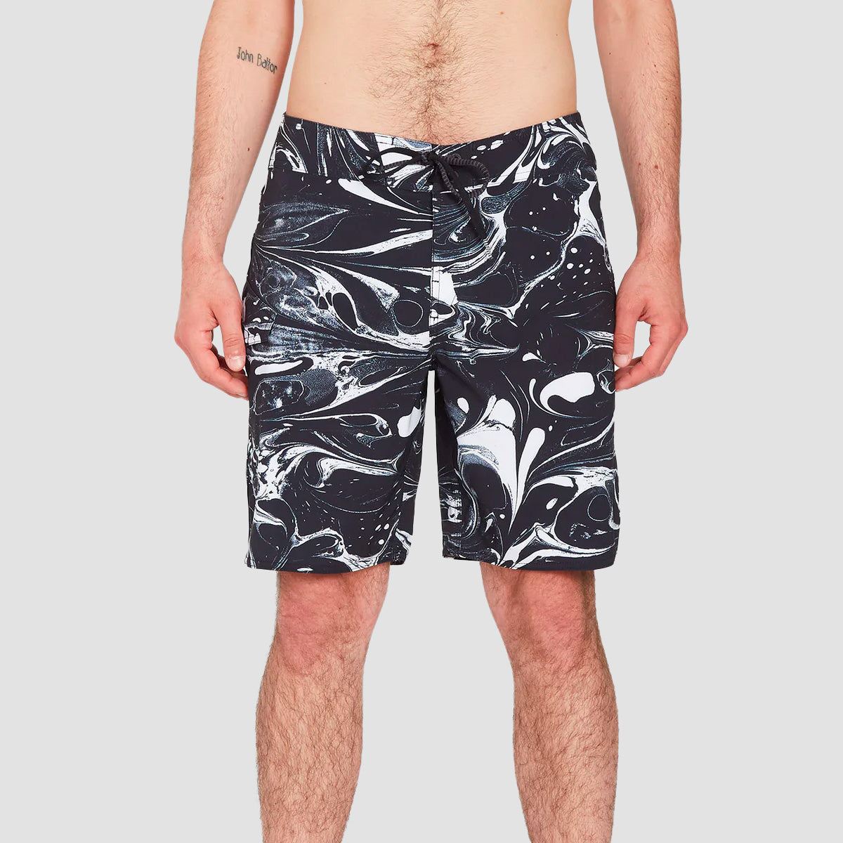 Volcom Marble Mod 19" Boardshorts Black