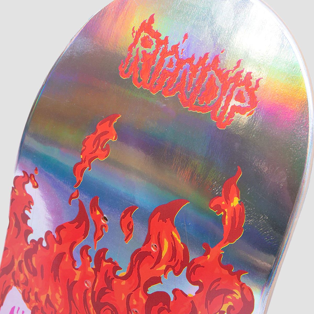 Ripndip Nerm In Heck Skateboard Deck Red - 8.25"