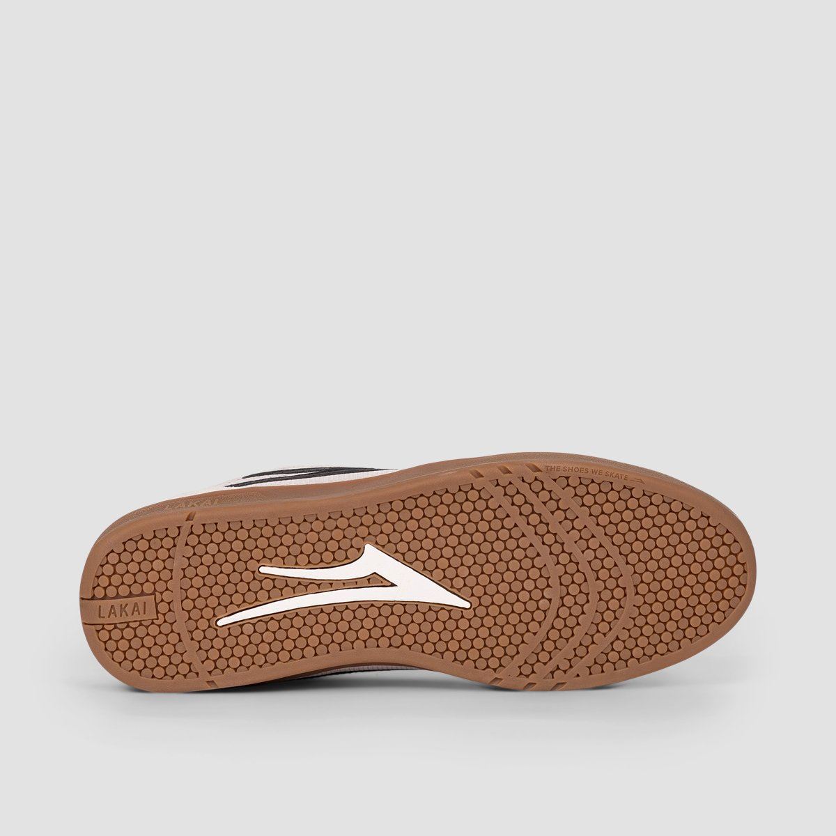 Lakai Brighton Shoes - White/Gum Suede