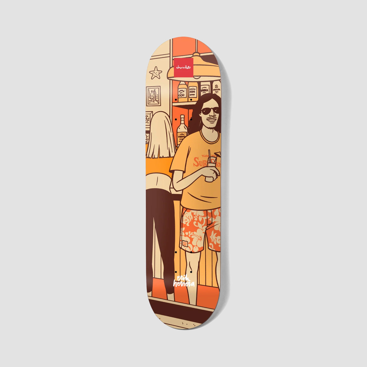 Chocolate Bar Series III Erik Herrera Skateboard Deck - 8.5"
