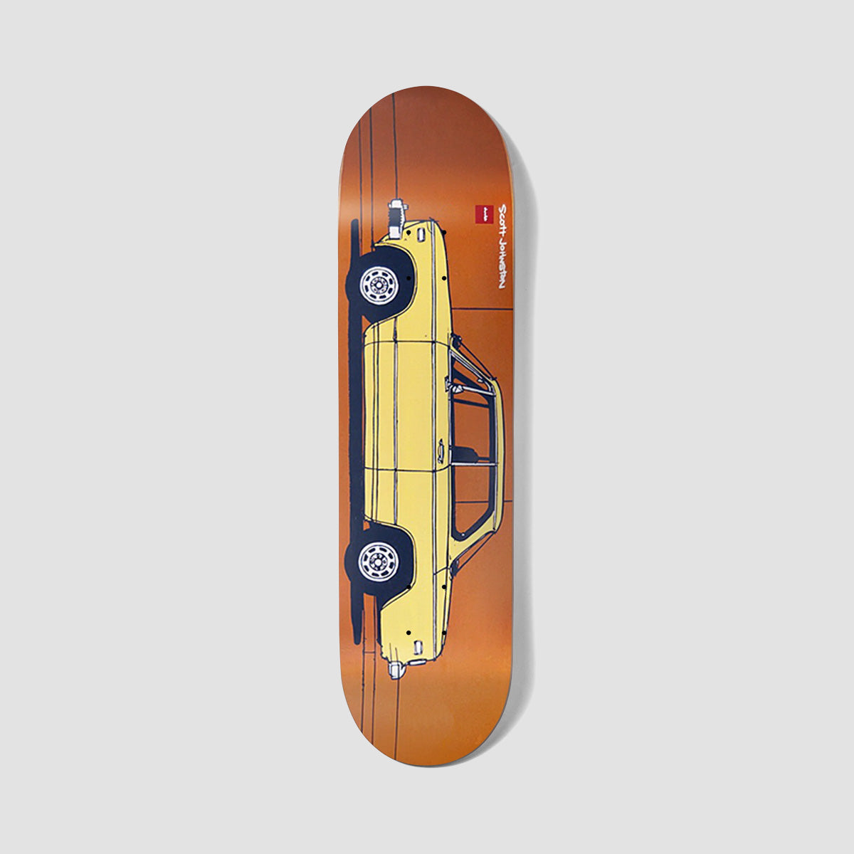 Chocolate Beamer Scott Johnston Skateboard Deck - 8.25"