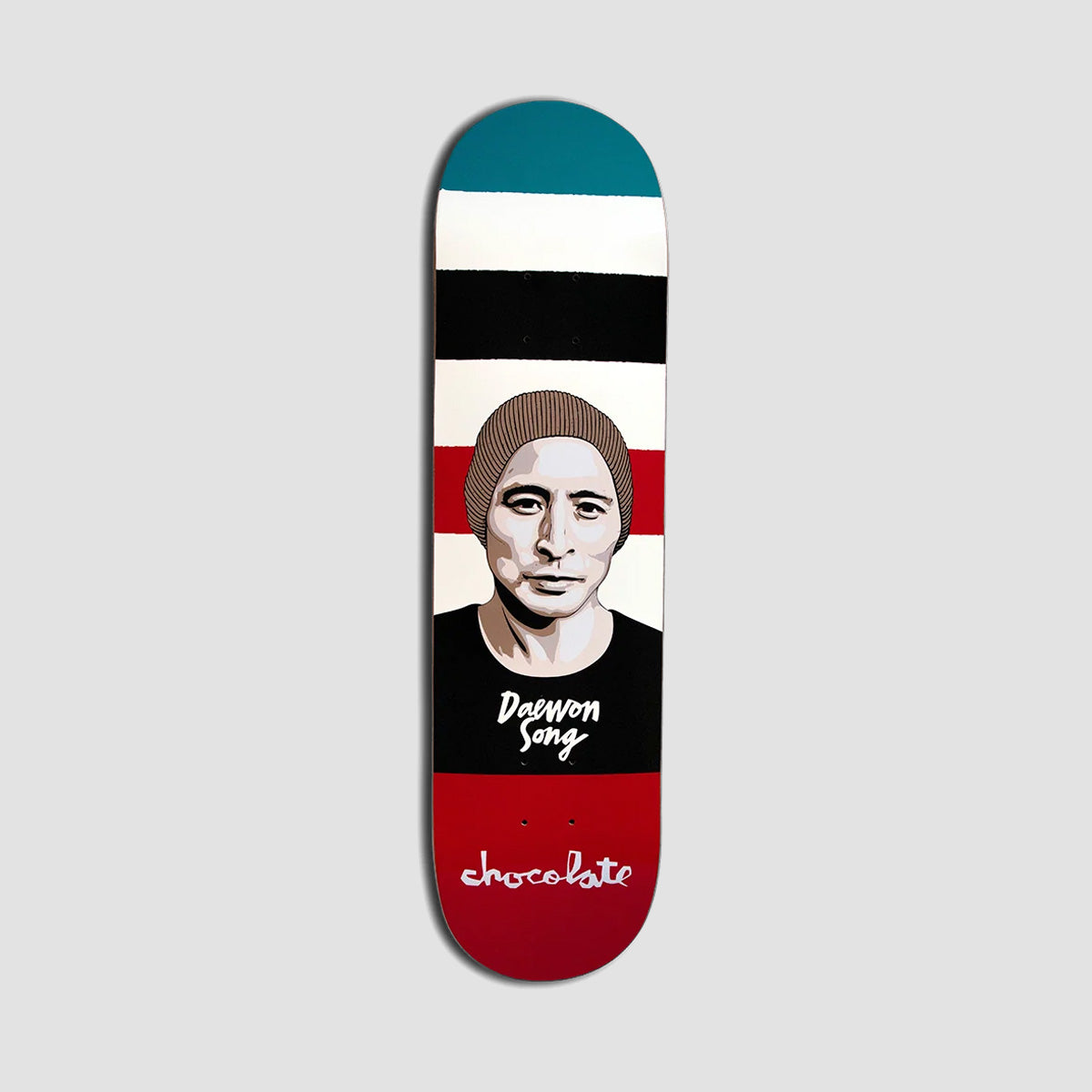Chocolate Daewon Song Portrait Skateboard Deck - 8.25"