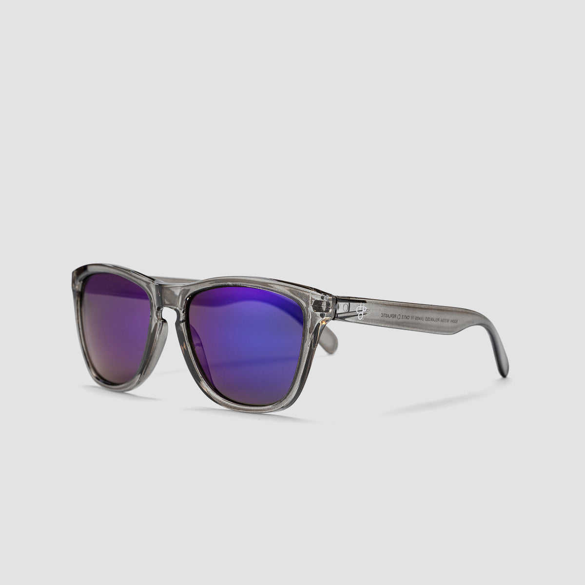 CHPO Bodhi Sunglasses Grey/Blue Mirror