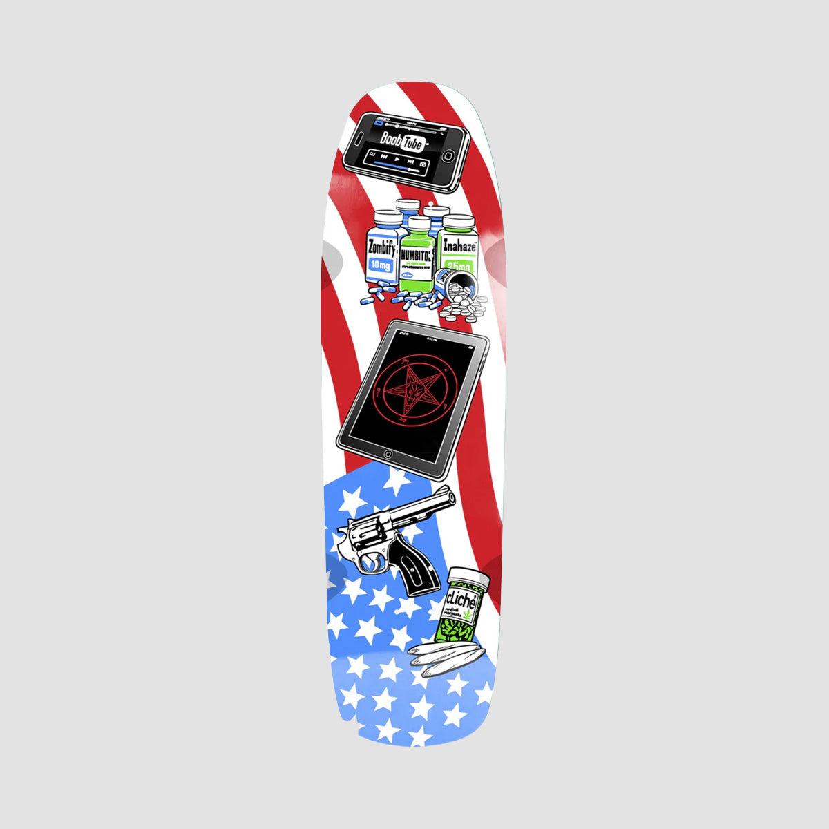 Cliche American Dream Skateboard Deck Multi - 9"