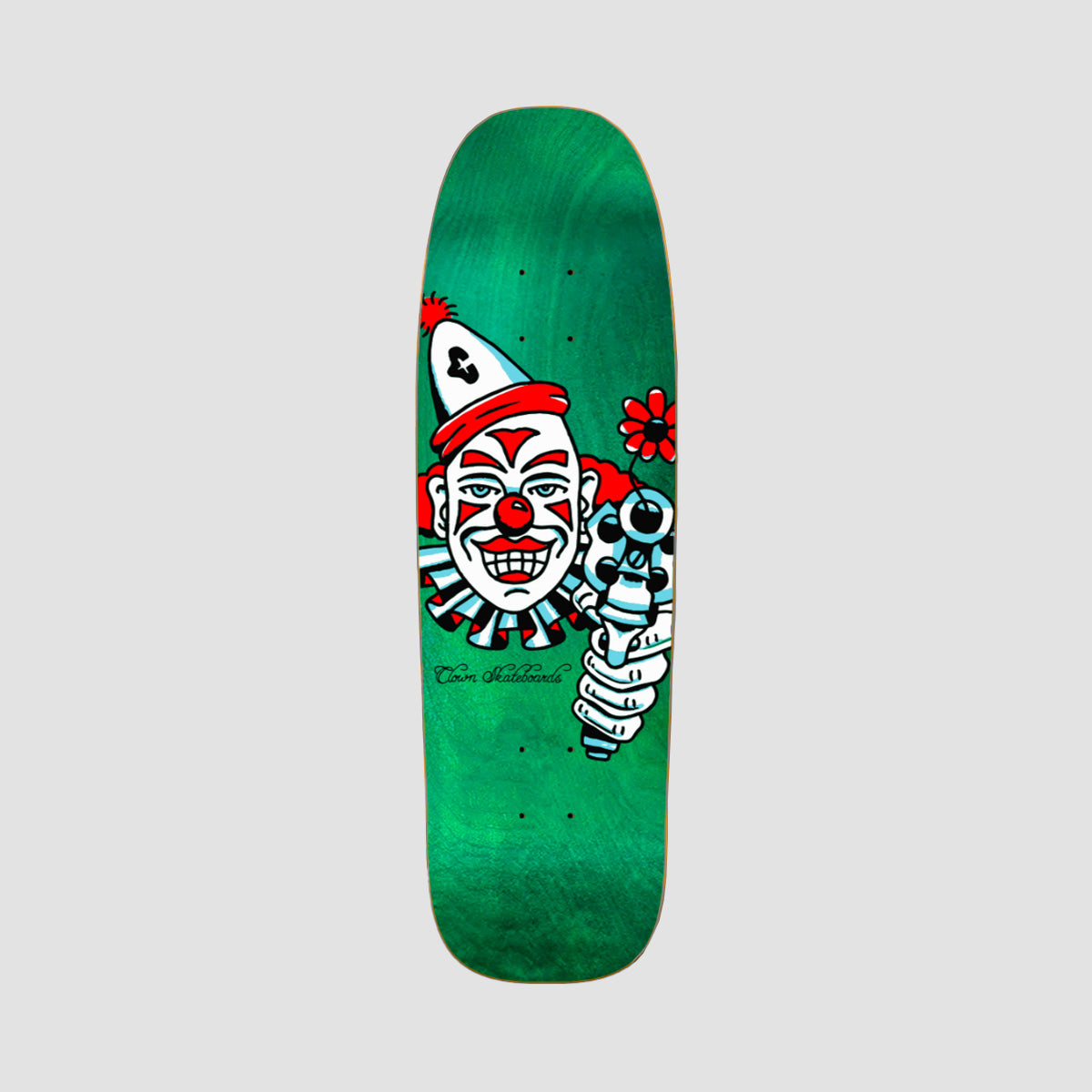 Clown JM Clown Pool Skateboard Deck Various Stains - 8.625"