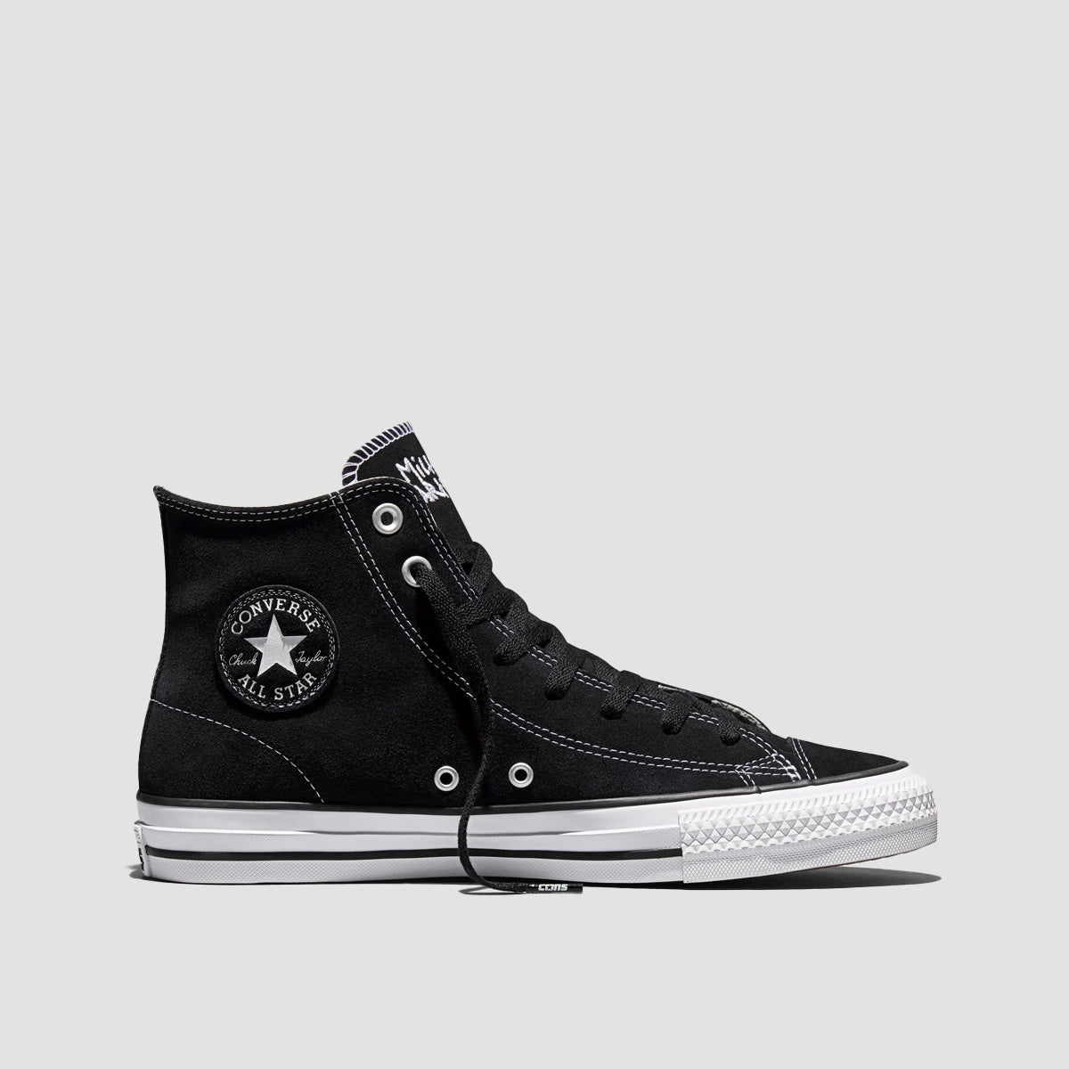 Converse CTAS Pro Milton Martinez High Top Shoes - Black/White/Black