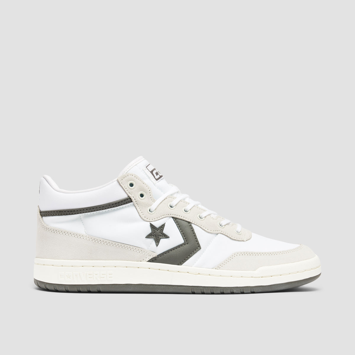 Converse Fastbreak Pro Mid Top Shoes White/Vaporous Grey/Origin Stor