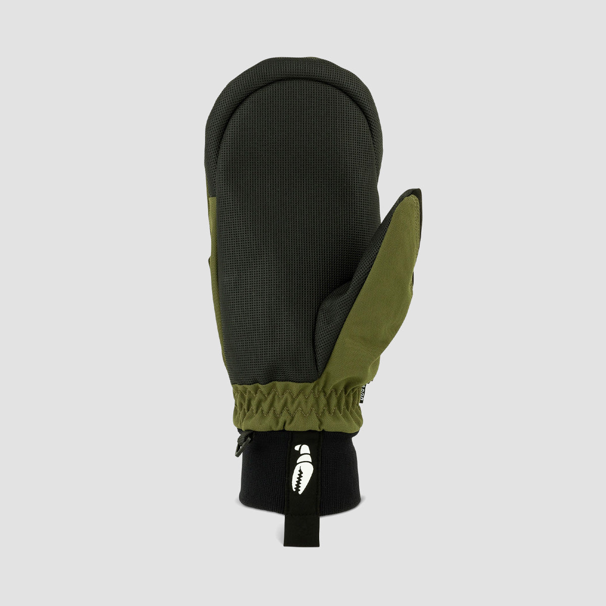 Crab Grab Cargo Snow Mittens Olive