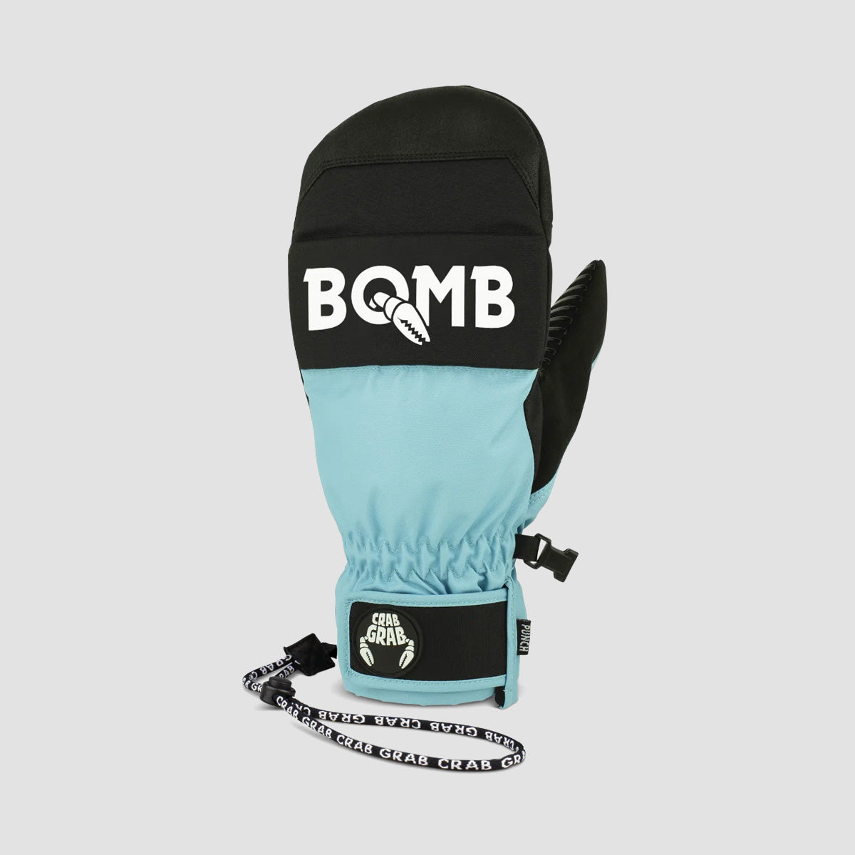 Crab Grab Punch Snow Mittens The Bomb Hole