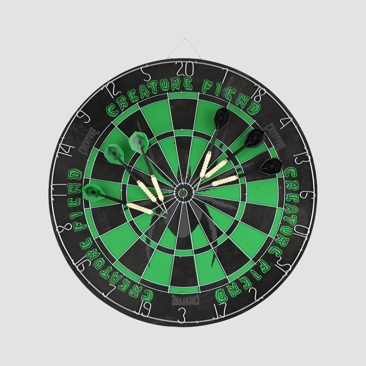 Creature Web Dart Board Black/Dark Green