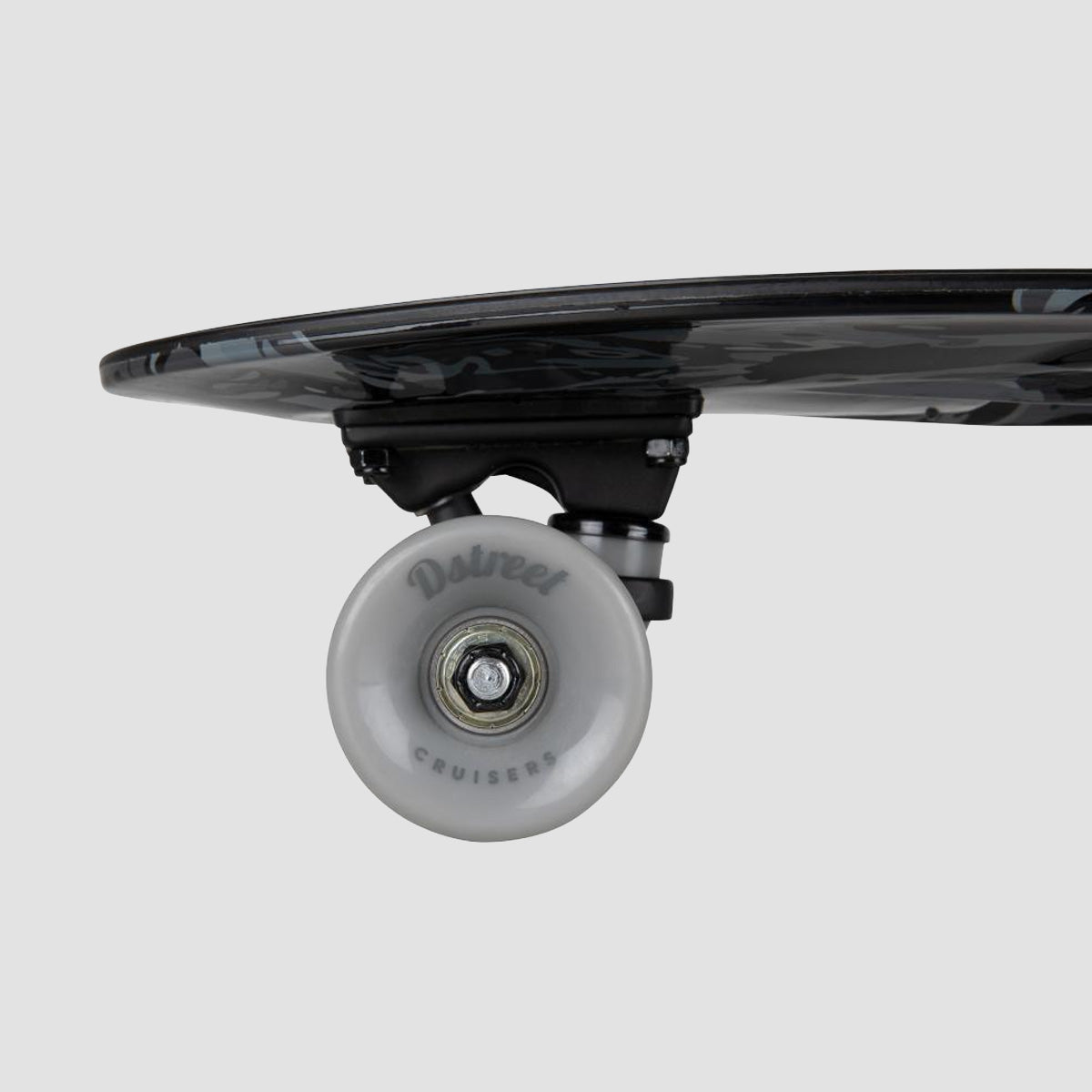 D Street Cruiser Skateboard Black Camo - 27"