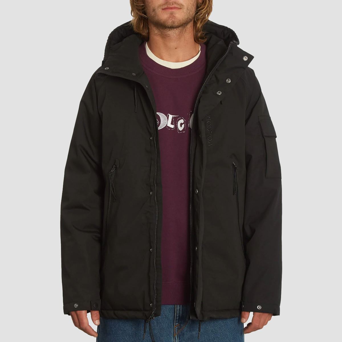 Volcom Stoke Stone Jacket Black