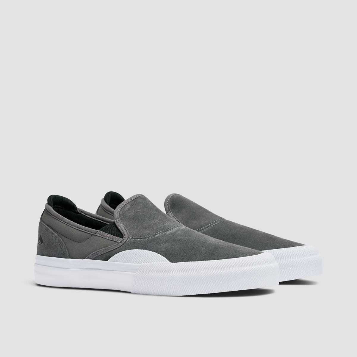 Emerica Wino G6 Slip On Shoes Grey/Black/White