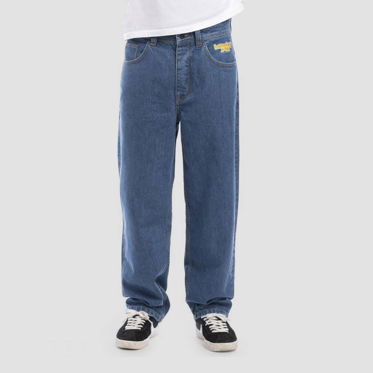 Homeboy X-tra BAGGY Jeans Washed Blue - Main Image