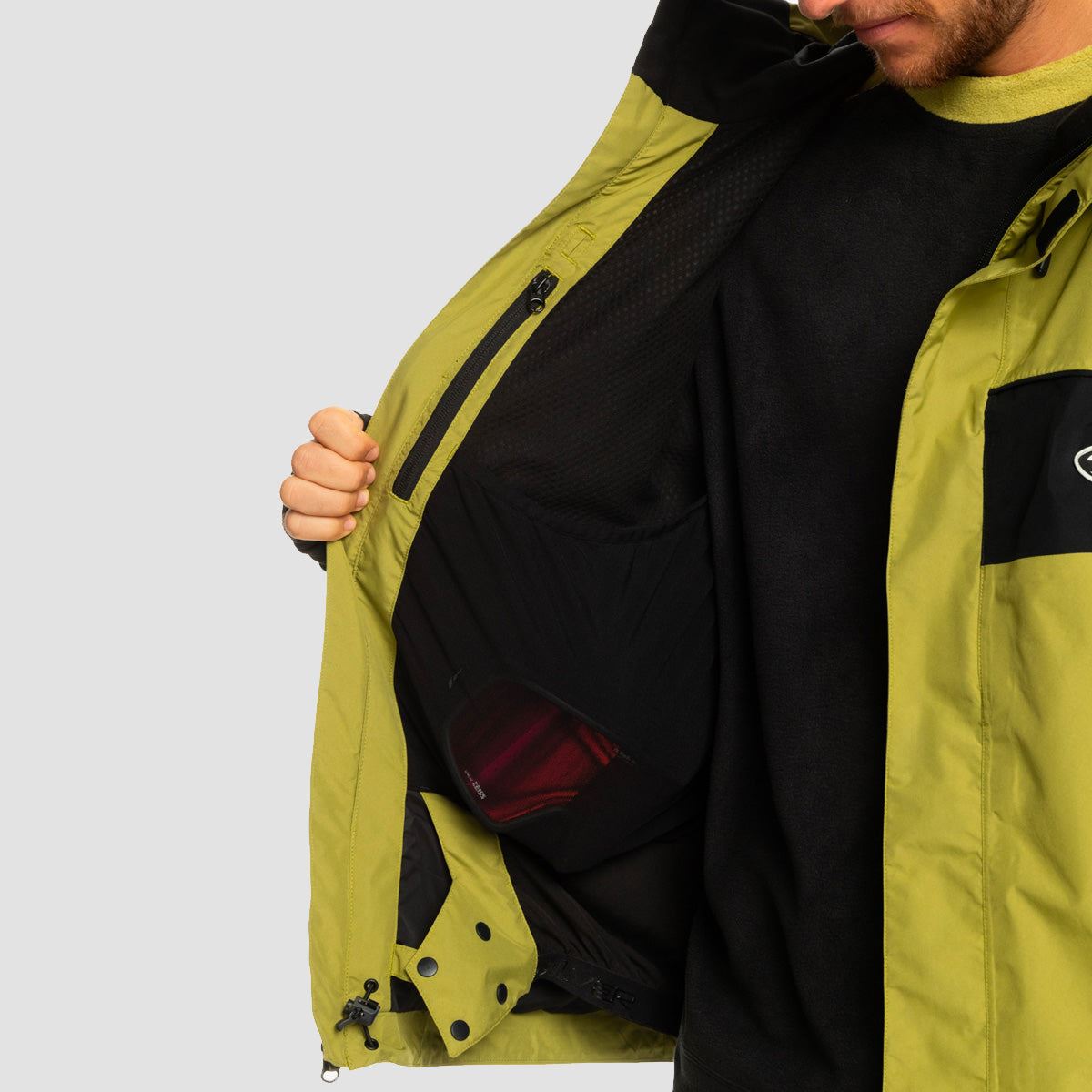 Quiksilver High Altitude Gore-tex Snow Jacket Green Olive