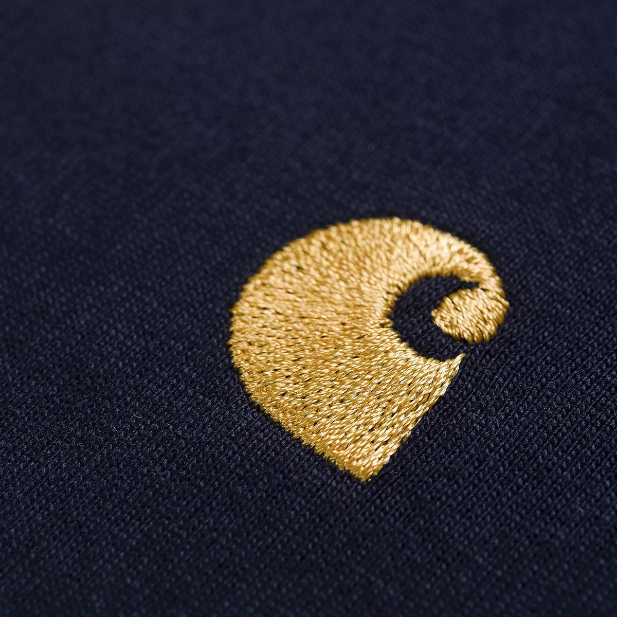 Carhartt WIP Chase T-Shirt Dark Navy/Gold