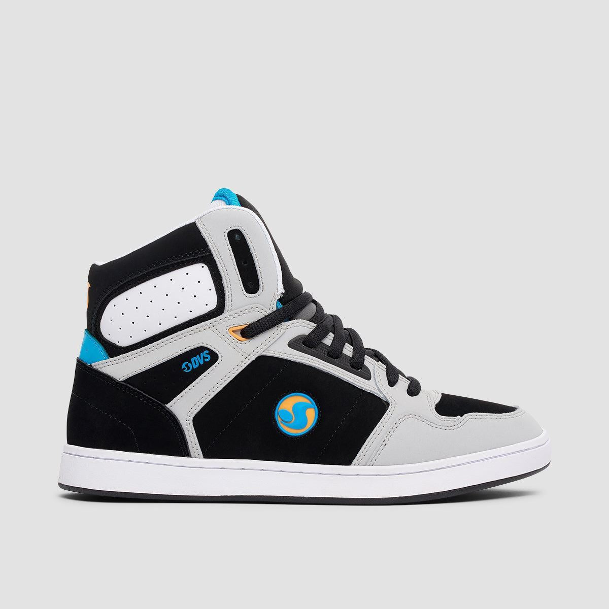 DVS Honcho High Top Shoes - Grey/Black/Blue Nubuck