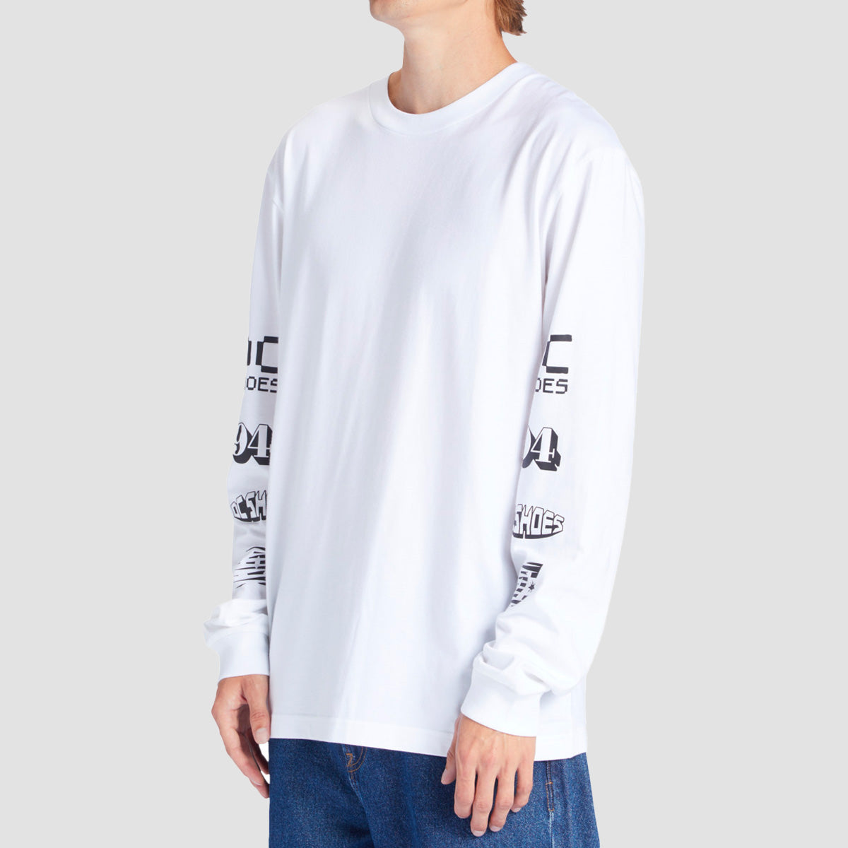 DC All Smiles Longsleeve T-Shirt White